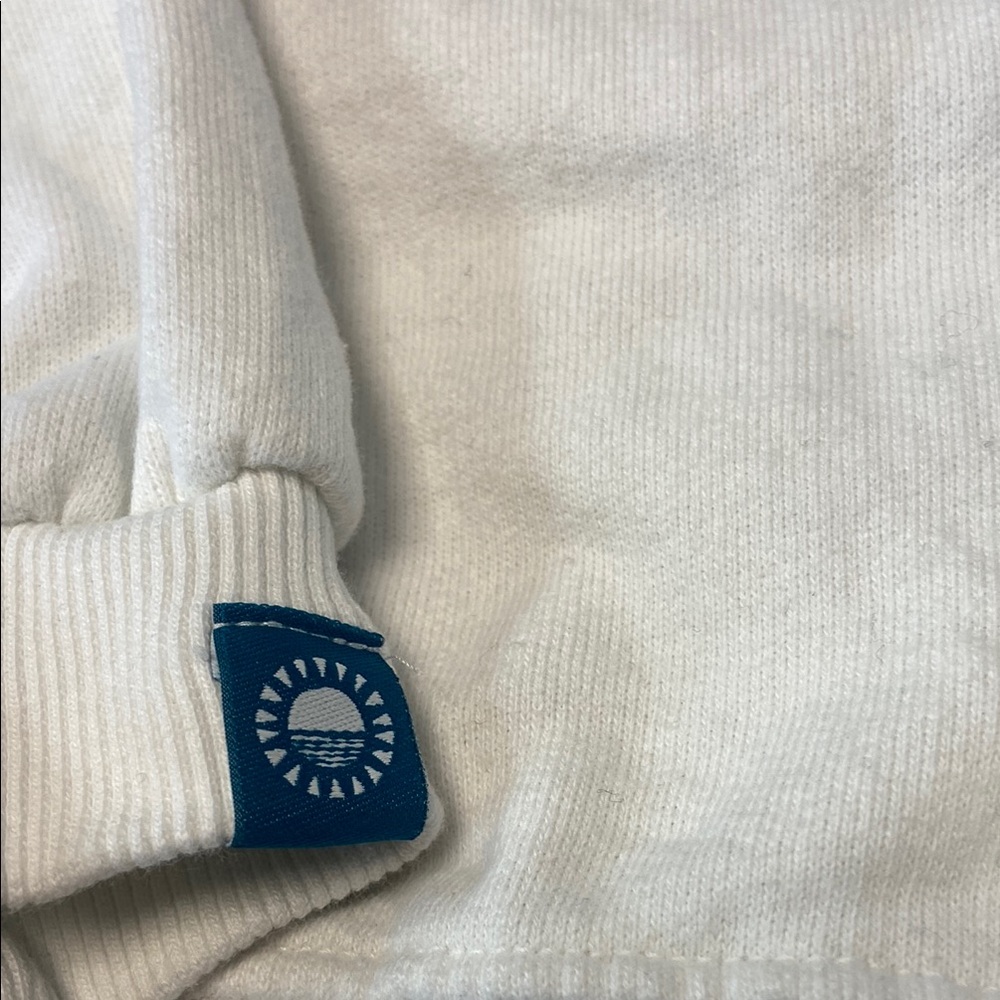 Zara Blue and White Graphic Sweatshirt - Picture 7 of 8